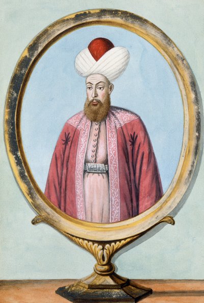Amurath (Murad) I (1319-89), Sultan 1359-89, from A Series of Portraits of the Emperors of Turkey, 1808 by English School